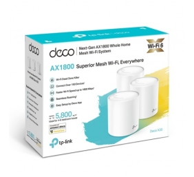TP-Link DECO X20(3-pack) AX1800 Whole Home Mesh Wi-Fi 6 tinklo sistema (SPEC)