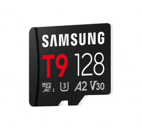 Samsung T9 | MicroSD Card | 128 GB | microSDXC | Flash memory class U3, V30, A2