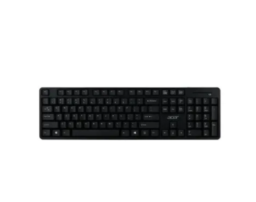 Acer NAK200 | Keyboard and Mouse Set | Wired | Mouse included | USI | Black