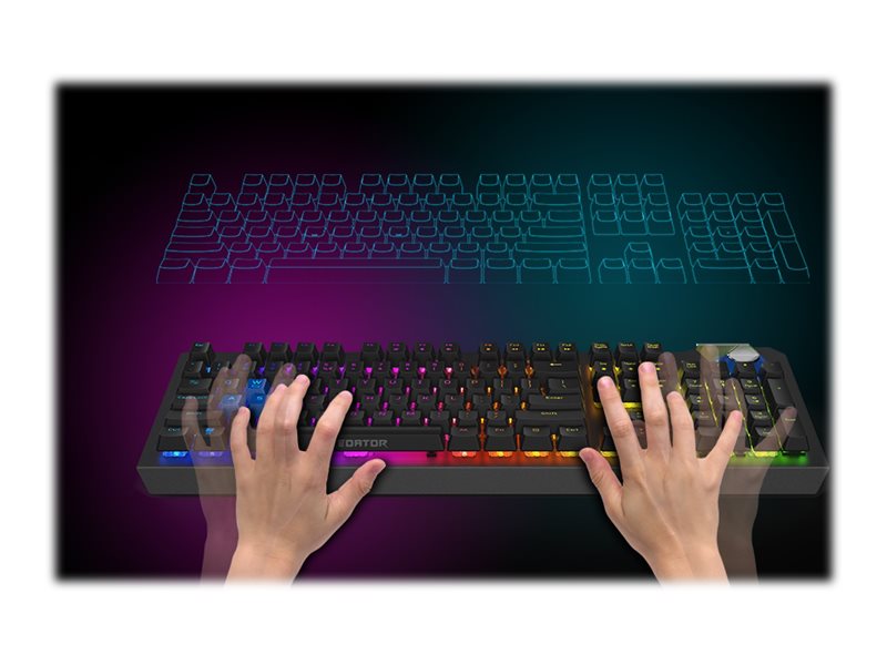 Acer Predator Aethon 700 | Gaming Keyboard | Wired | US | Black
