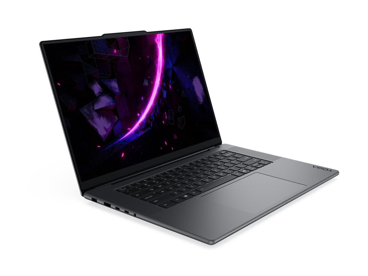 Lenovo Yoga Pro 9 16IPH11 Intel | Thunder Grey | 16 " | OLED | Touchscreen | 2.8K WQXGA+ | 2880 x 1800 pixels | Intel Core Ultra 7 | 356H | 32 GB | Soldered LPDDR5X | Solid-state drive capacity 1000 GB | NVIDIA GeForce RTX 5060 | GDDR7 | 8 GB | Windows 11