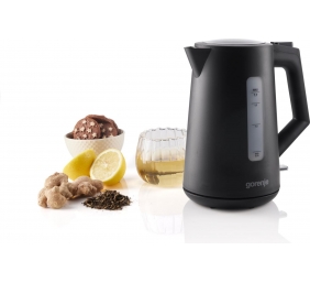 Gorenje K17OPB | Kettle | Electric | 2200 W | 1.7 L | Plastic | 360° rotational base | Black