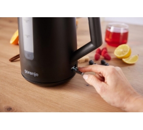 Gorenje K17OPB | Kettle | Electric | 2200 W | 1.7 L | Plastic | 360° rotational base | Black