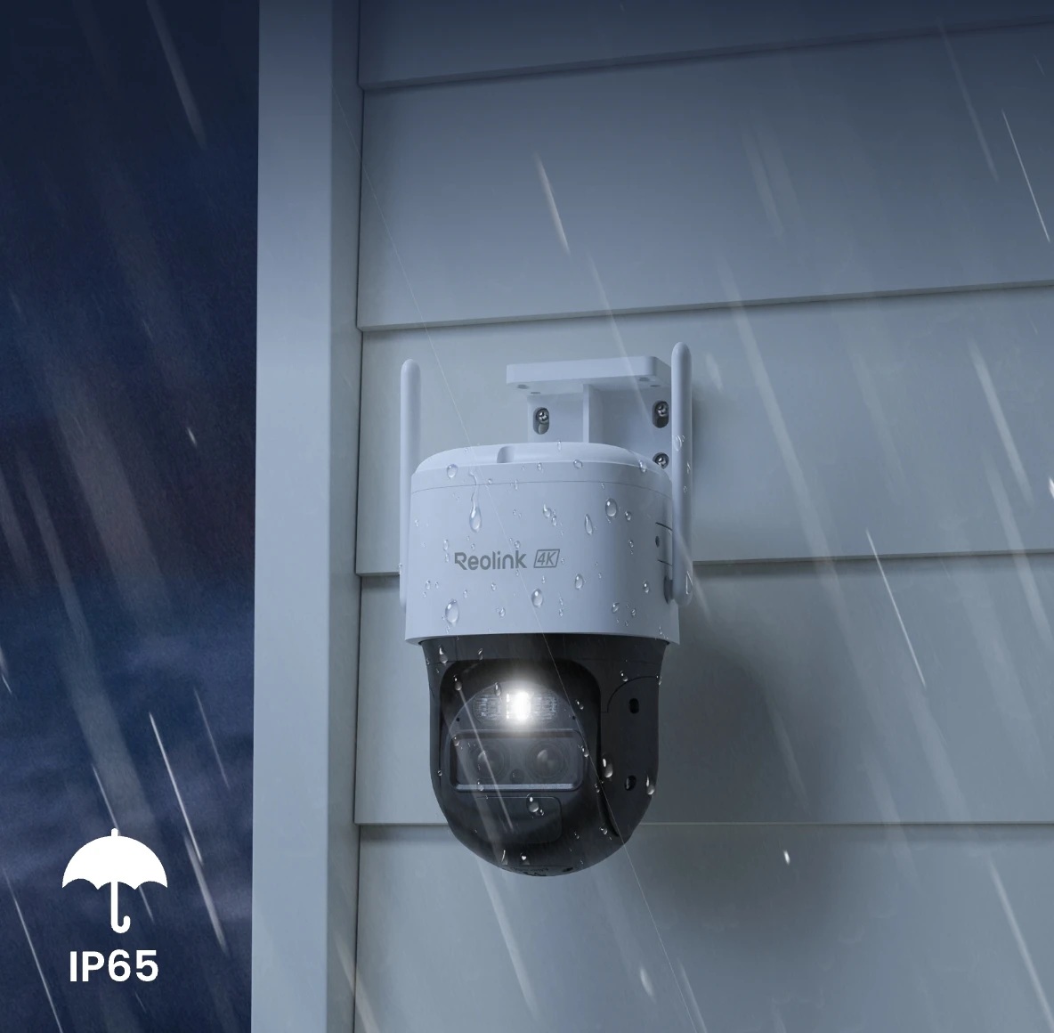 Reolink 4K Dual-Lens Wi-Fi 6 Battery-Powered Security Camera withSolar Panel 2 | Trackmix Series B770 | PTZ | 2.8mm/F1.6 | H.264/H.265 | Micro SD, Max. 256 GB
