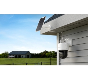 Reolink 4K Dual-Lens Wi-Fi 6 Battery-Powered Security Camera withSolar Panel 2 | Trackmix Series B770 | PTZ | 2.8mm/F1.6 | H.264/H.265 | Micro SD, Max. 256 GB