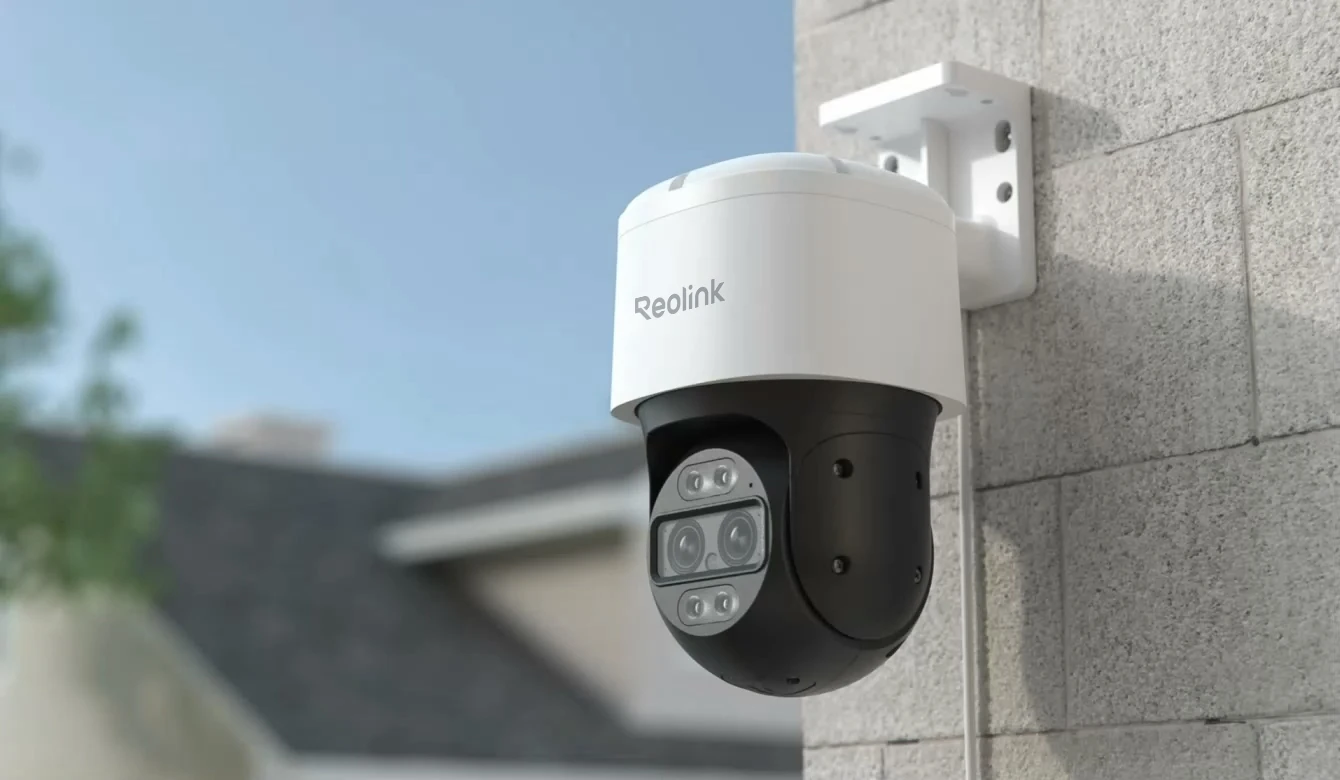 Reolink 4K Dual-Lens PoE Camera with Auto Tracking | TrackMix PoE | PTZ | 8 MP | 2.8mm/F1.6 | IP65 | H.264, H.265 | Micro SD, Max. 512 GB
