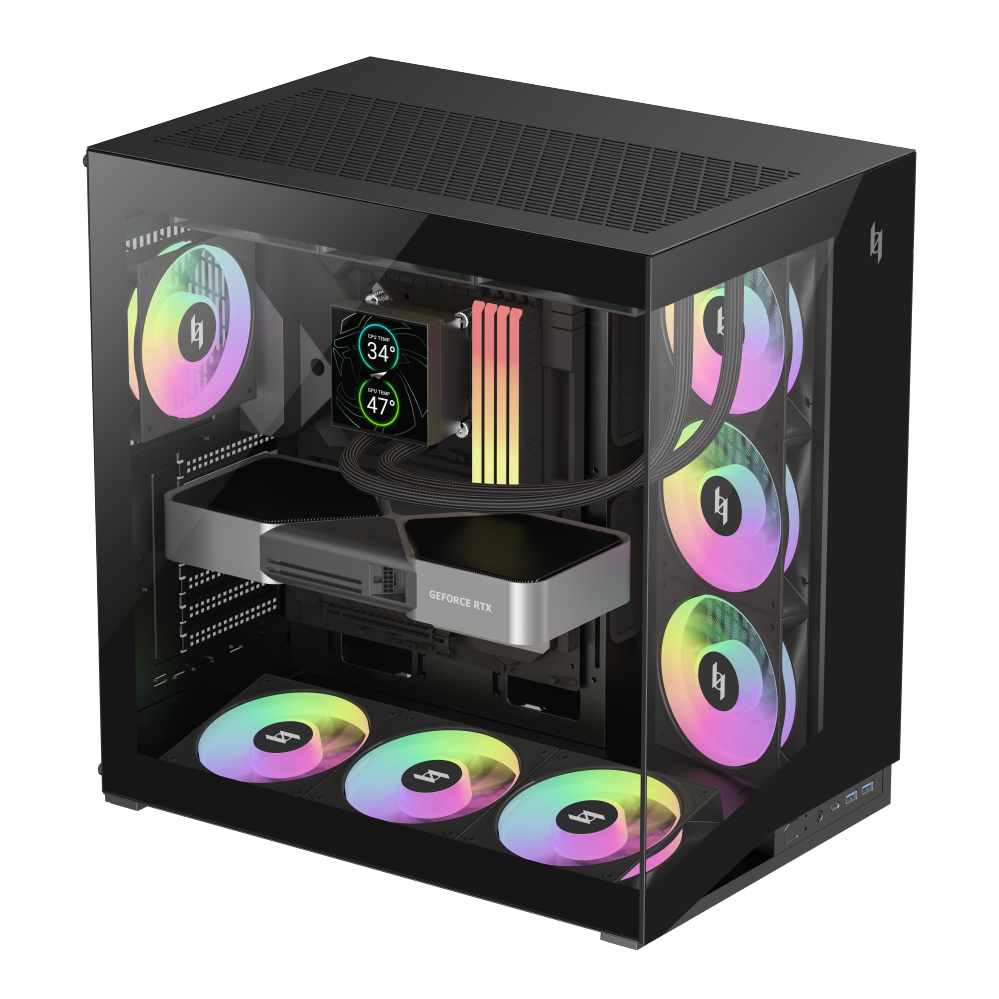 Gamemax Case | NEX C56 BK | ATX