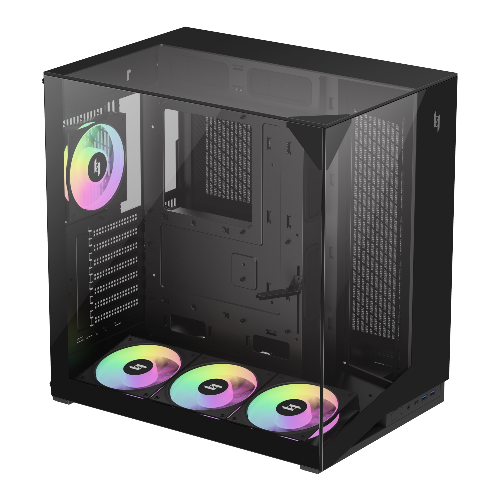 Gamemax Case | NEX C56 VC BK | ATX