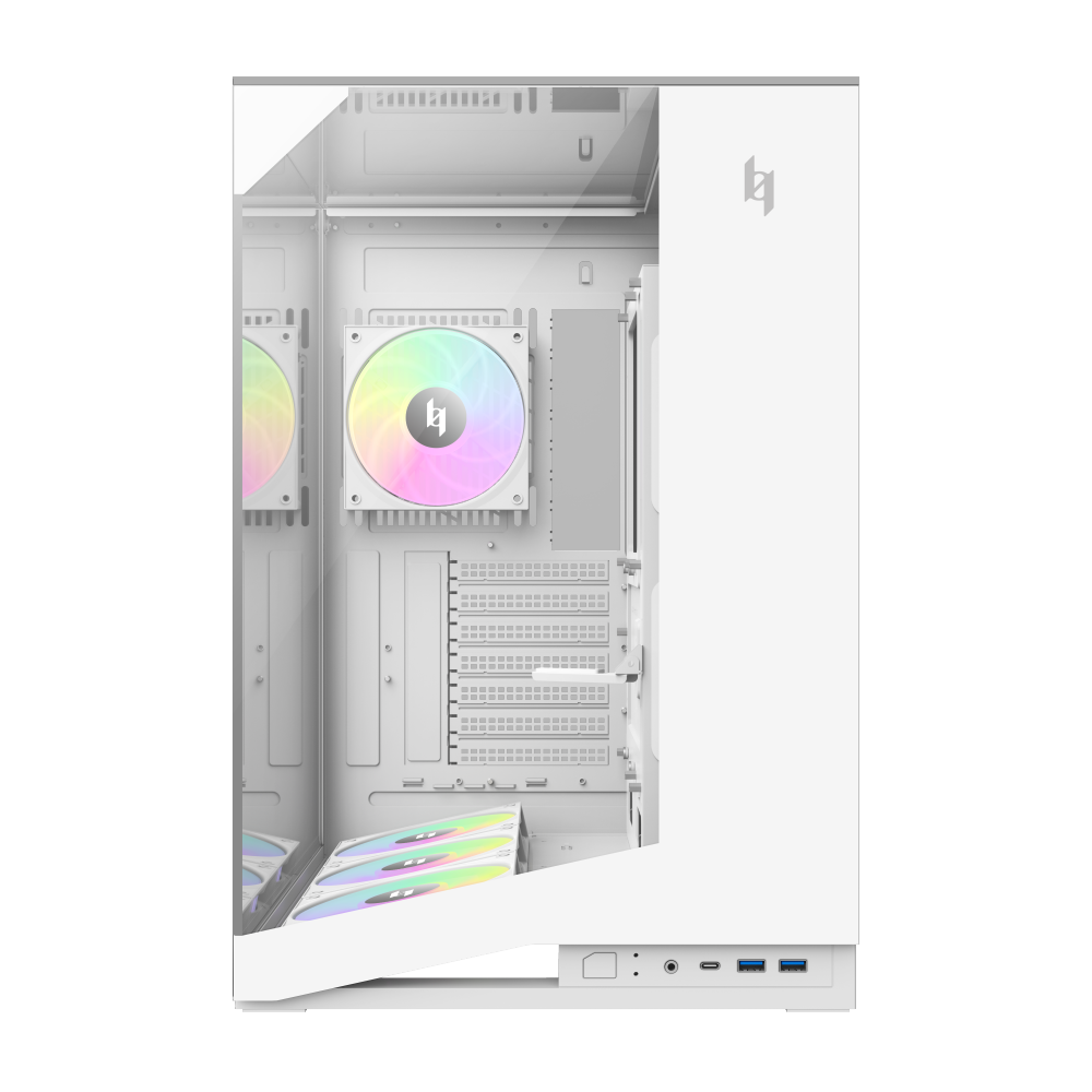 Gamemax Case | NEX C56 VC WH | ATX