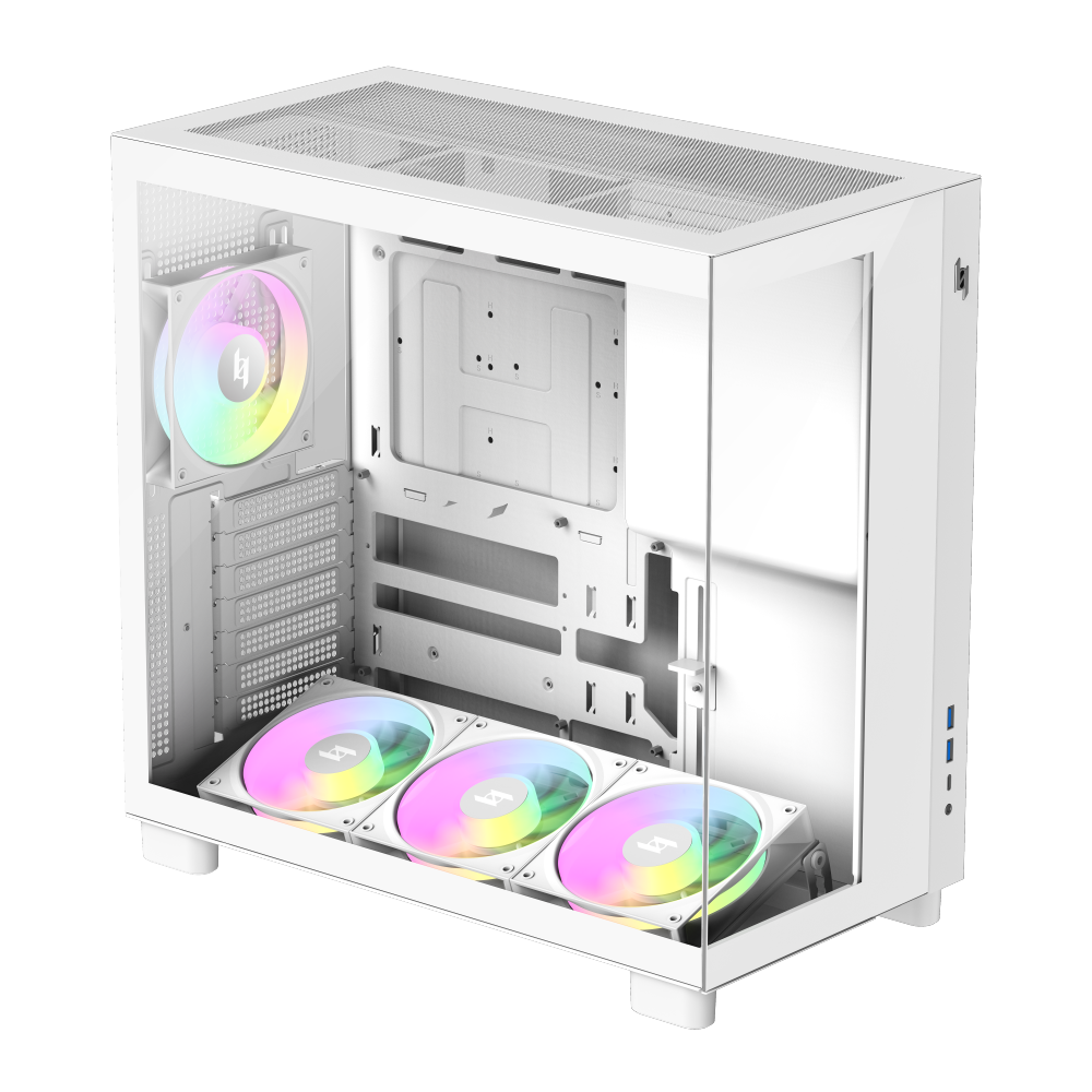 Gamemax Case | NEX C53 WH | ATX/BTF