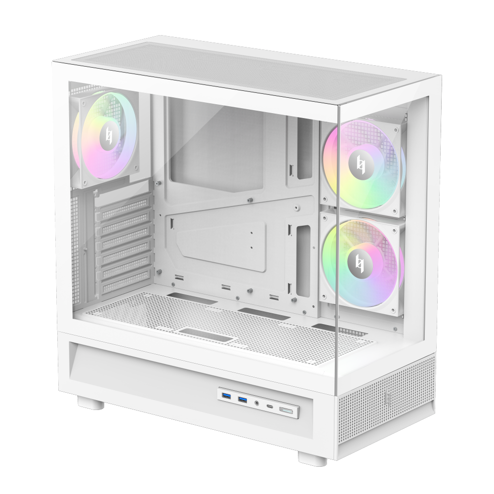 Gamemax Case | NEX C51 WH | ATX/BTF