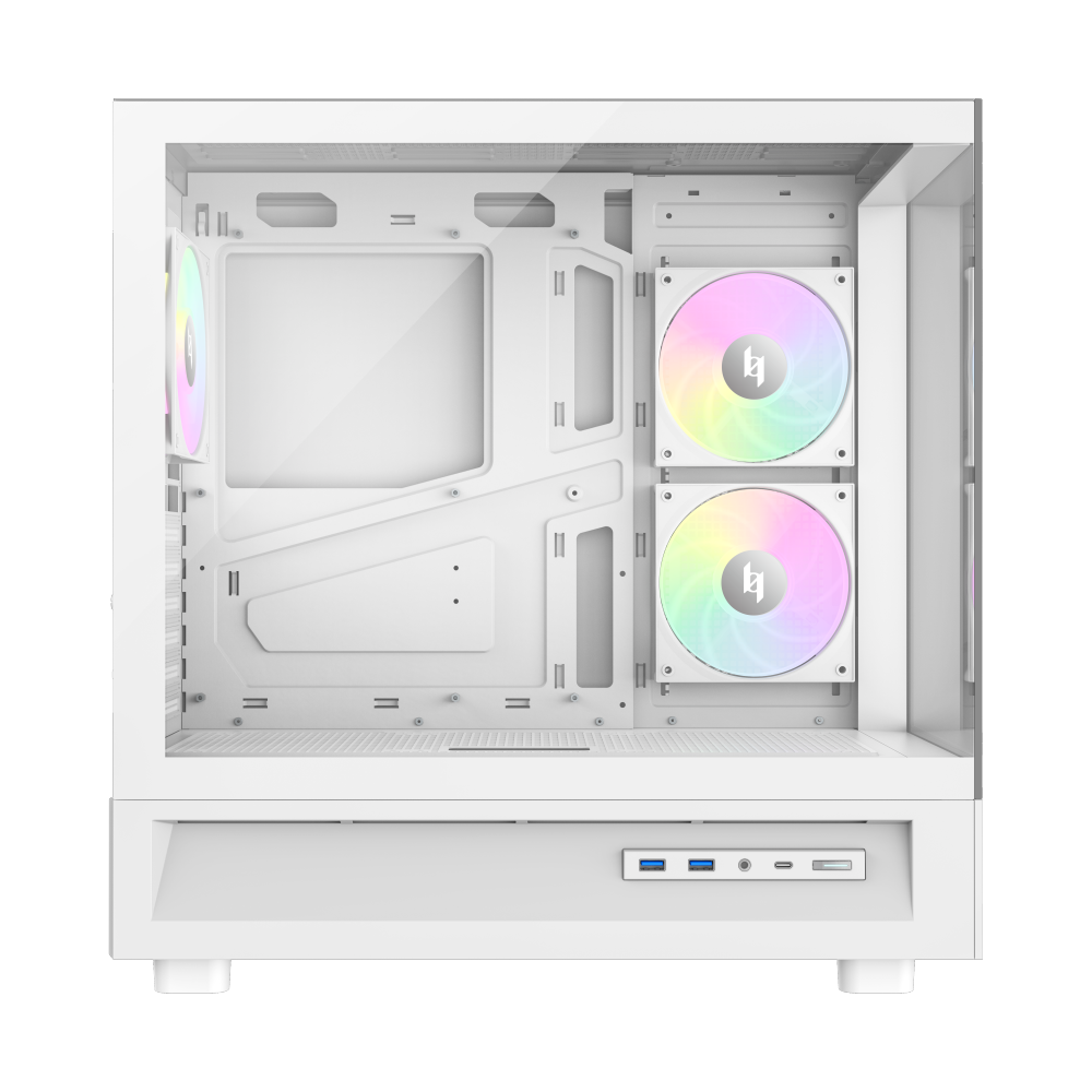 Gamemax Case | NEX C51 WH | ATX/BTF