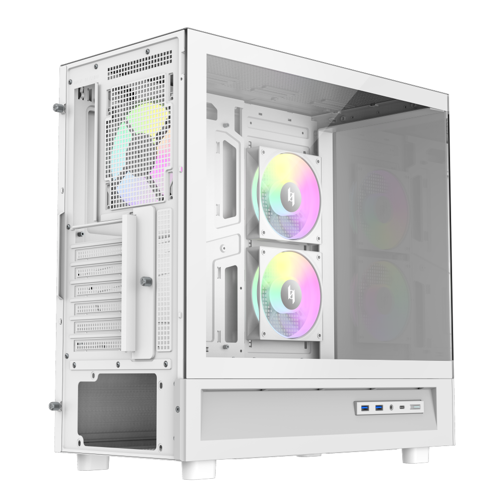 Gamemax Case | NEX C51 WH | ATX/BTF