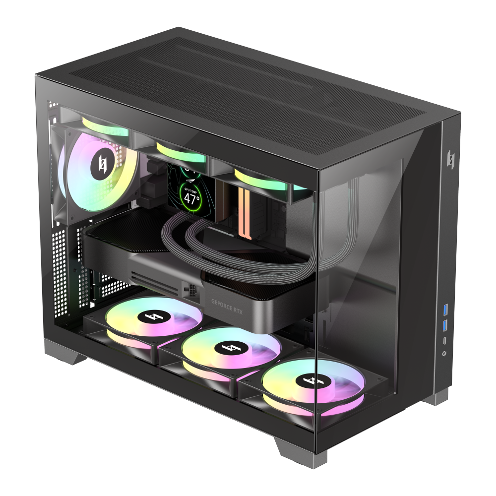 Gamemax Case | NEX C33 BK | MATX/BTF