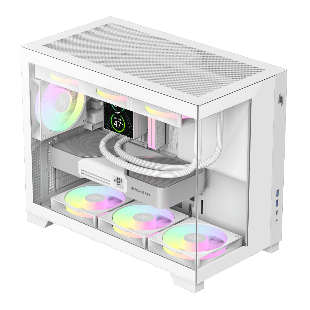 Gamemax Case | NEX C33 WH | MATX/BTF