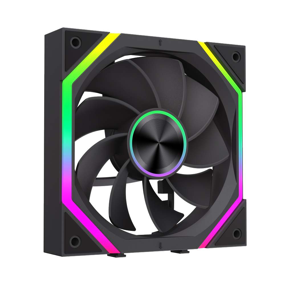 Gamemax FN12A-N2 WL-R | Case fan | Black