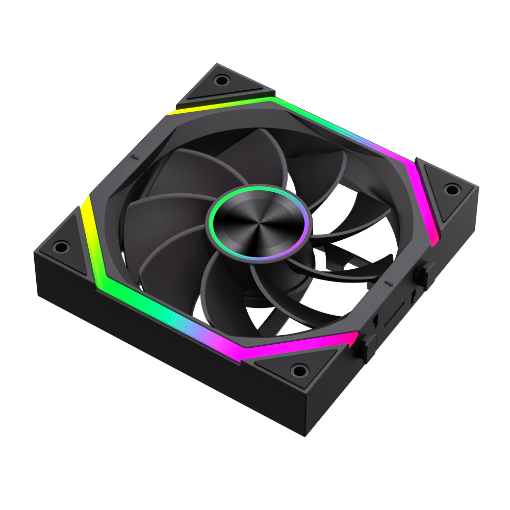 Gamemax FN12A-N2 WL-R | Case fan | Black