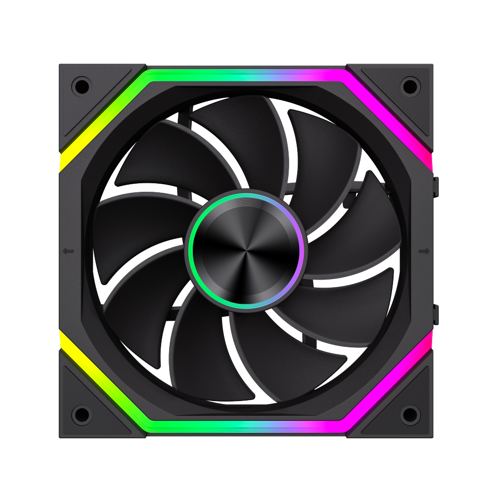 Gamemax FN12A-N2 WL-R | Case fan | Black