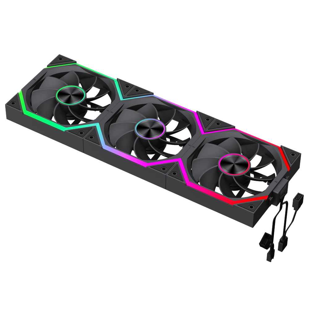 Gamemax FN12A-N2 WL-R | Case fan | Black