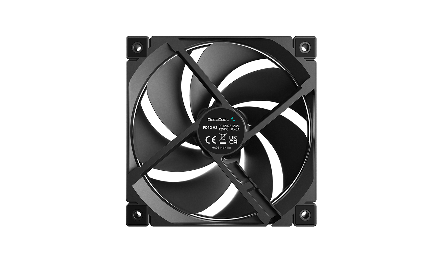 Deepcool Cooling Fan | FD12 V2 | Black