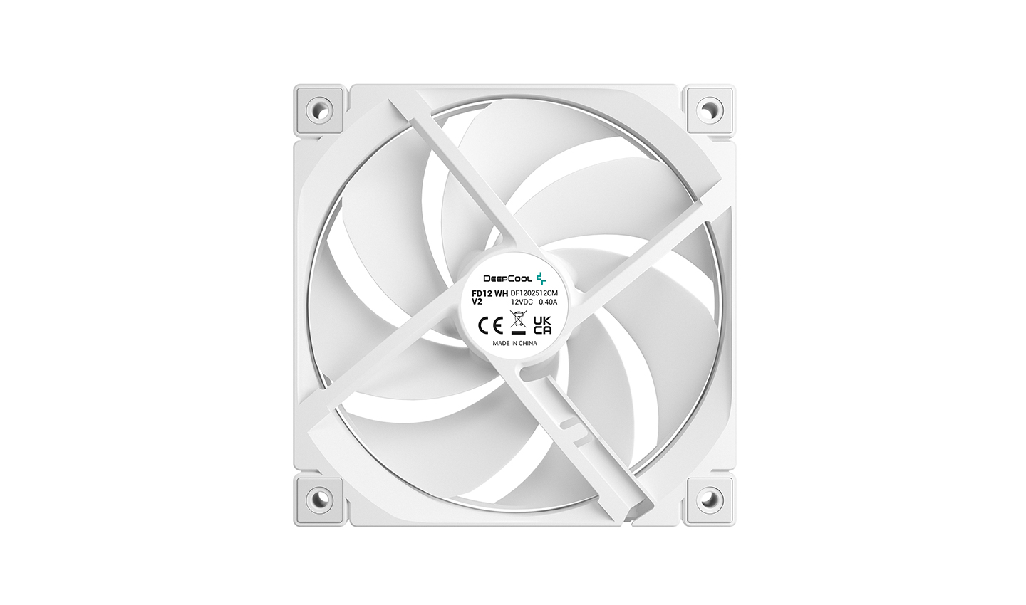 Deepcool Cooling Fan | FD12 WH V2 | White