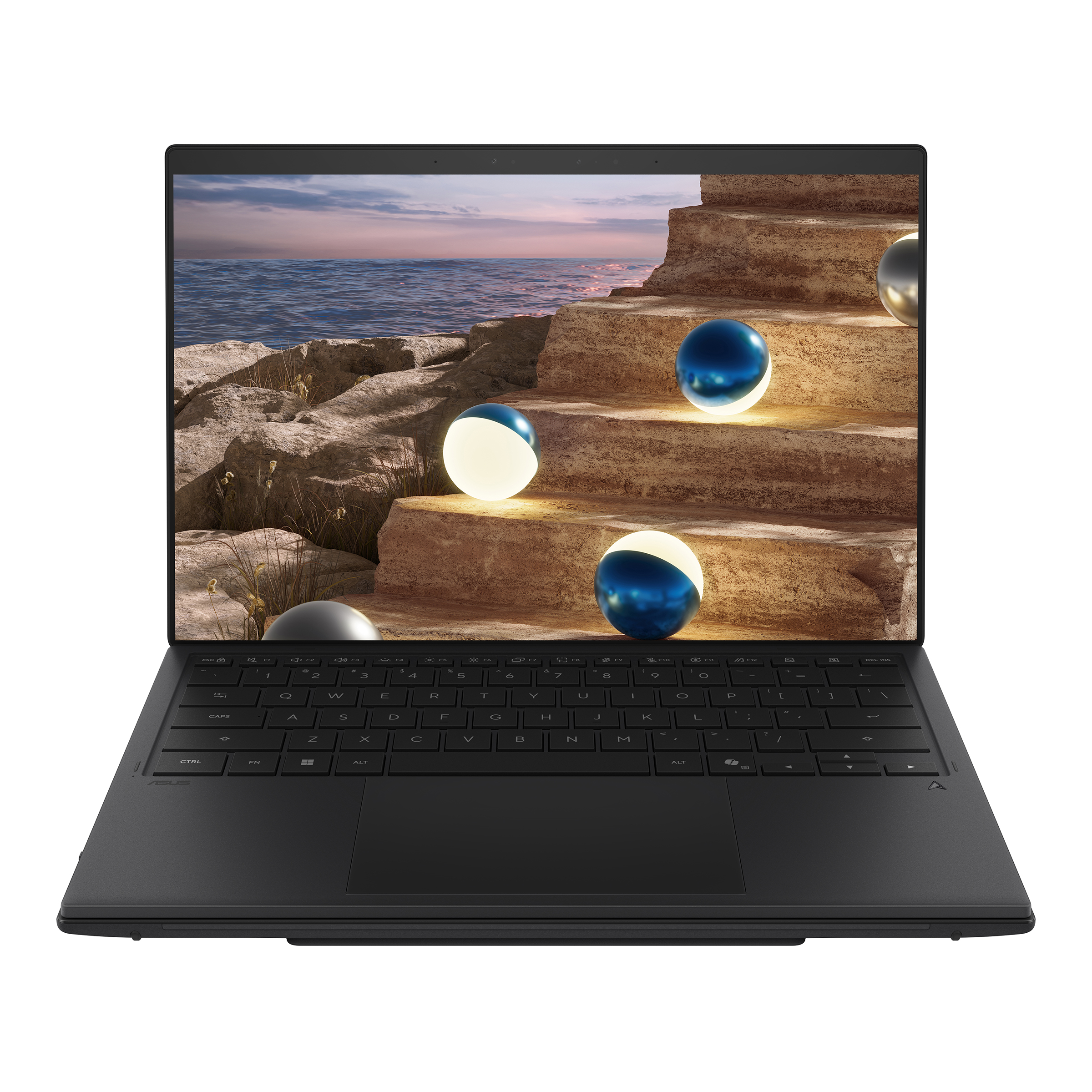 Asus Zenbook Duo UX8407AA-SN094X | Moher Gray | 14 " | OLED | Touchscreen | 2.8K | 2880 x 1800 pixels | Anti-Reflective | Intel Core Ultra 9 | 378H | 32 GB | LPDDR5X | Solid-state drive capacity 2000 GB | Intel Arc Graphics | Windows 11 Home | 802.11be | 