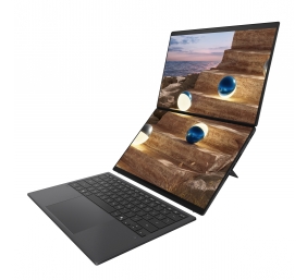 Asus Zenbook Duo UX8407AA-SN094X | Moher Gray | 14 " | OLED | Touchscreen | 2.8K | 2880 x 1800 pixels | Anti-Reflective | Intel Core Ultra 9 | 378H | 32 GB | LPDDR5X | Solid-state drive capacity 2000 GB | Intel Arc Graphics | Windows 11 Home | 802.11be | 