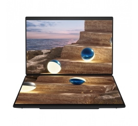 Asus Zenbook Duo UX8407AA-SN094X | Moher Gray | 14 " | OLED | Touchscreen | 2.8K | 2880 x 1800 pixels | Anti-Reflective | Intel Core Ultra 9 | 378H | 32 GB | LPDDR5X | Solid-state drive capacity 2000 GB | Intel Arc Graphics | Windows 11 Home | 802.11be | 