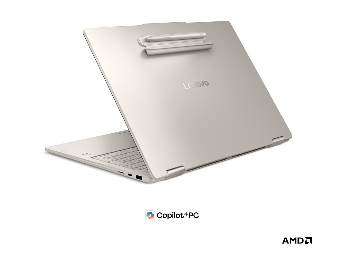 Lenovo Yoga 7 2-in-1 16AGP11 AMD | Seashell | 16 " | OLED | Touchscreen | WUXGA | 1920 x 1200 pixels | Glossy | AMD Ryzen AI 5 | 435 | 16 GB | Soldered LPDDR5X | Solid-state drive capacity 512 GB | AMD Radeon 840M Graphics | Windows 11 Home | 802.11be | B