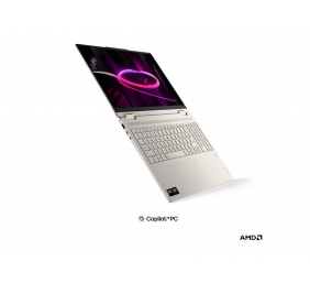 Lenovo Yoga 7 2-in-1 16AGP11 AMD | Seashell | 16 " | OLED | Touchscreen | WUXGA | 1920 x 1200 pixels | Glossy | AMD Ryzen AI 5 | 435 | 16 GB | Soldered LPDDR5X | Solid-state drive capacity 512 GB | AMD Radeon 840M Graphics | Windows 11 Home | 802.11be | B