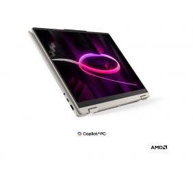 Lenovo Yoga 7 2-in-1 16AGP11 AMD | Seashell | 16 " | OLED | Touchscreen | WUXGA | 1920 x 1200 pixels | Glossy | AMD Ryzen AI 5 | 435 | 16 GB | Soldered LPDDR5X | Solid-state drive capacity 512 GB | AMD Radeon 840M Graphics | Windows 11 Home | 802.11be | B