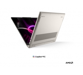 Lenovo Yoga 7 2-in-1 16AGP11 AMD | Seashell | 16 " | OLED | Touchscreen | WUXGA | 1920 x 1200 pixels | Glossy | AMD Ryzen AI 5 | 435 | 16 GB | Soldered LPDDR5X | Solid-state drive capacity 512 GB | AMD Radeon 840M Graphics | Windows 11 Home | 802.11be | B