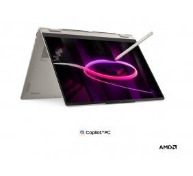 Lenovo Yoga 7 2-in-1 16AGP11 AMD | Seashell | 16 " | OLED | Touchscreen | WUXGA | 1920 x 1200 pixels | Glossy | AMD Ryzen AI 5 | 435 | 16 GB | Soldered LPDDR5X | Solid-state drive capacity 512 GB | AMD Radeon 840M Graphics | Windows 11 Home | 802.11be | B