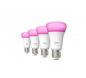 Philips Hue WCA 810 A60 E27 4P EU | E27 | 6 W | White and colour light | Bluetooth and Zigbee
