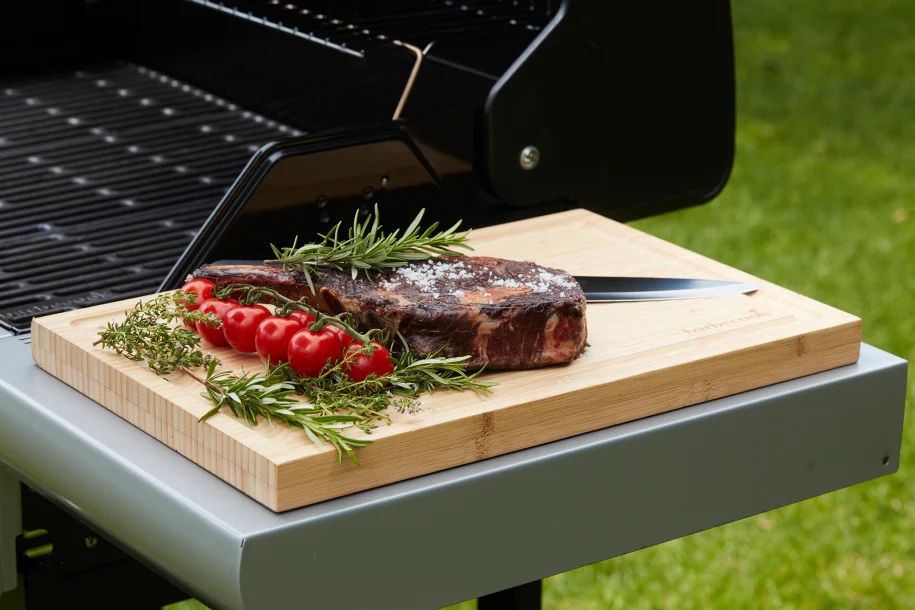 Barbecook | Bamboo cutting board with groove FSC, 50 x 30 x 3 cm (per 3 pcs) | BC-ACC-7307