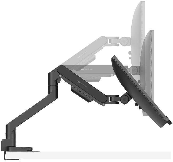 Benq ERGO AMR Universal Desktop Monitor Device BSH01 | Black