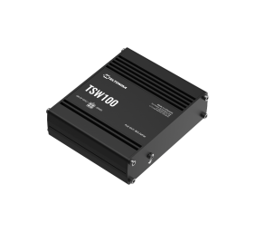 Teltonika Ethernet Switch 5x1GbE, POE af/at (TSW100010040) | TSW100 | Unmanaged | Wall-mountable