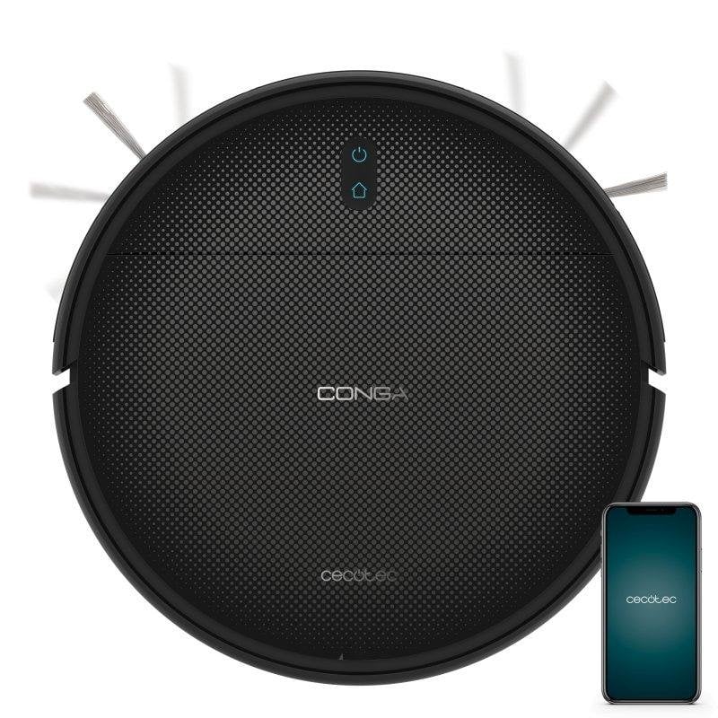 Cecotec Robot Vacuum Cleaner | Conga M10 Advance | Operating time (max) 150 min | Dry | Lithium-ion | 2000 mAh | Black | 3000 Pa
