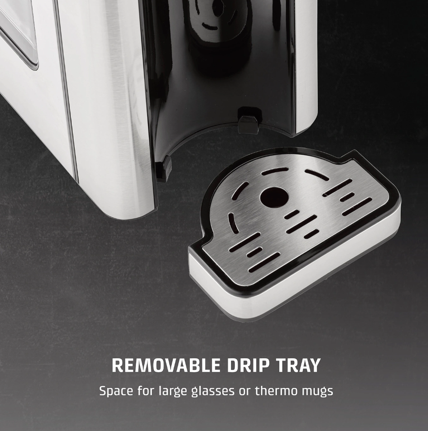 Caso HW 666 Inox | Turbo Hot Water Dispenser | Electric | 2200-2600 W | 2.7 L | Plastic/Stainless Steel | Stainless steel/Black