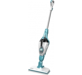 BLACK & DECKER 9in1 Steam cleaner | FSMH1351SM-QS | Power 1300 W | Water tank capacity 0.5 L | Teal/White