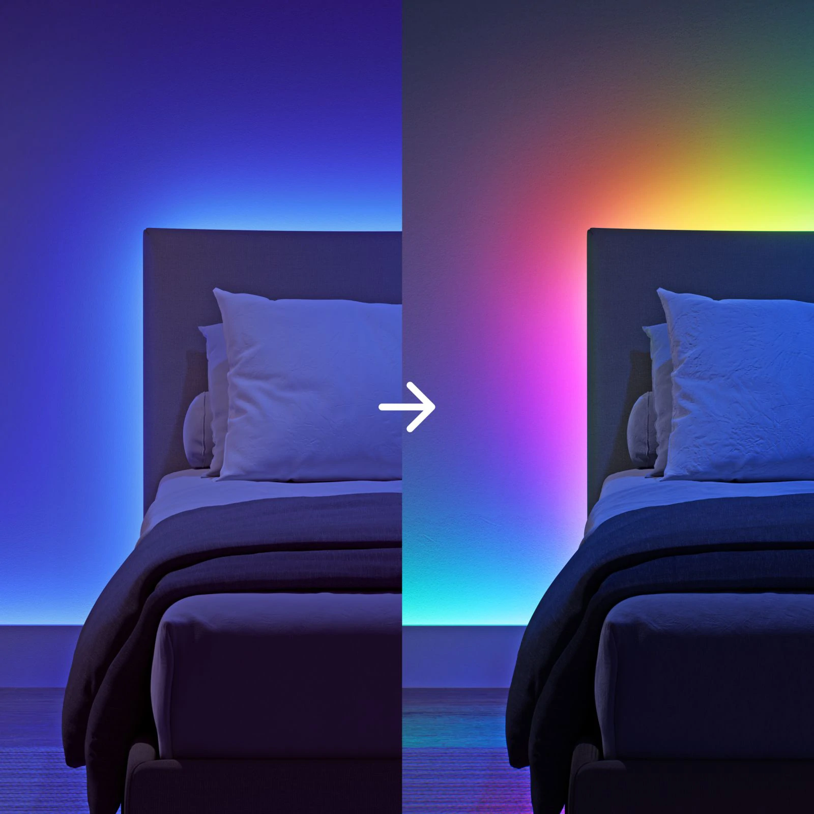 Nanoleaf Essentials Matter Smart Addressable Multicolour HD Lightstrip 5m 300 LEDs | 16M+