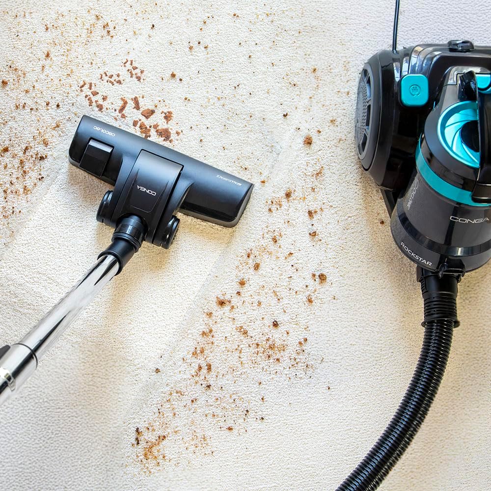 Cecotec Vacuum cleaner | The Conga Rockstar Cyclonic Plus | Bagless | Dust capacity 2 L | Power 800 W | Black