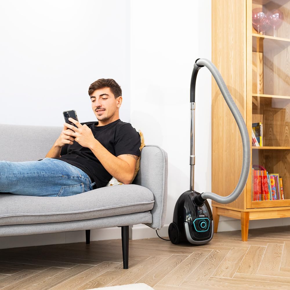 Cecotec Vacuum cleaner | Conga Powerbag 2500 Plus | Bagged | Dust capacity 2.5 L | Power 850 W | Black
