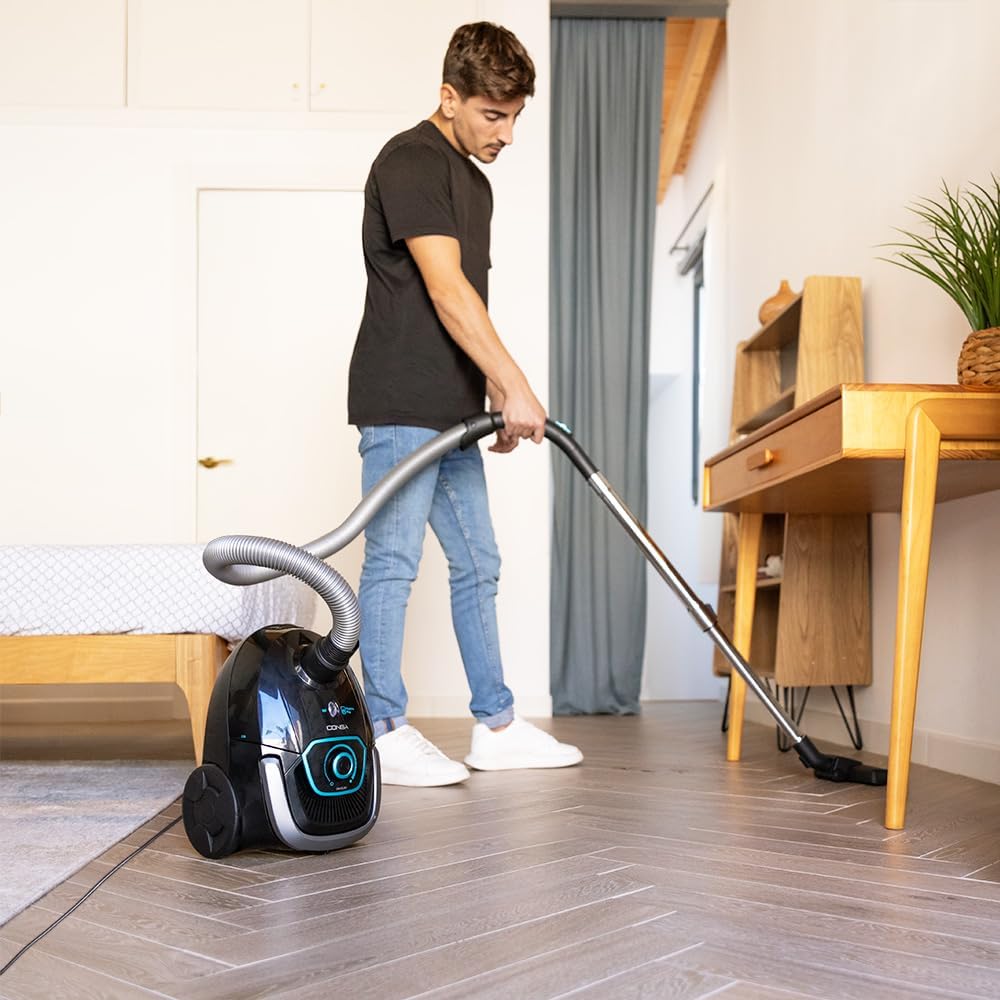 Cecotec Vacuum cleaner | Conga Powerbag 2500 Plus | Bagged | Dust capacity 2.5 L | Power 850 W | Black