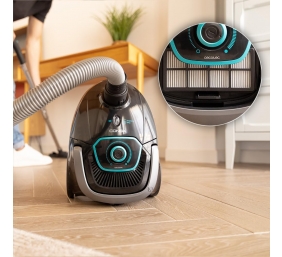 Cecotec Vacuum cleaner | Conga Powerbag 2500 Plus | Bagged | Dust capacity 2.5 L | Power 850 W | Black
