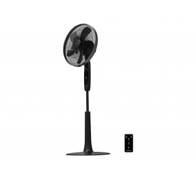Cecotec EnergySilence 1020 ExtremeConnected | Pedestal Fan | Stand Fan | 60 W | Diameter 40 cm | Number of speeds 6 | Oscillation | Timer | Remote control | Black