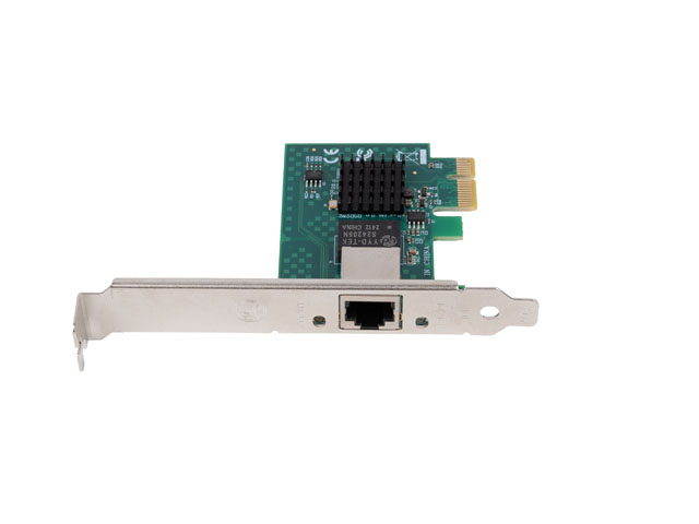 Lanberg | PCI-Express to RJ45 Ethernet Adapter network card PCI-E X1 1X RJ45 2.5GB Low profile | PCE-25GB-001