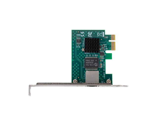 Lanberg | PCI-Express to RJ45 Ethernet Adapter network card PCI-E X1 1X RJ45 2.5GB Low profile | PCE-25GB-001