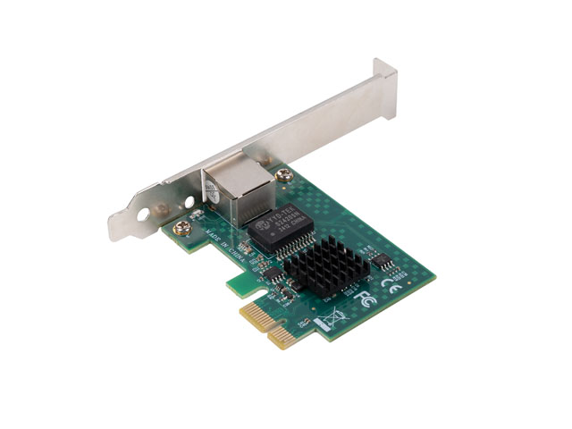 Lanberg | PCI-Express to RJ45 Ethernet Adapter network card PCI-E X1 1X RJ45 2.5GB Low profile | PCE-25GB-001