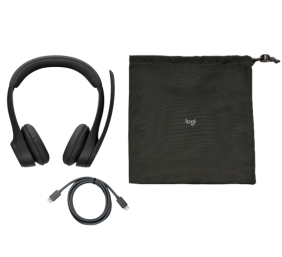 Logitech Zone 305 UC Belaidės ausinės Bluetooth, Juoda